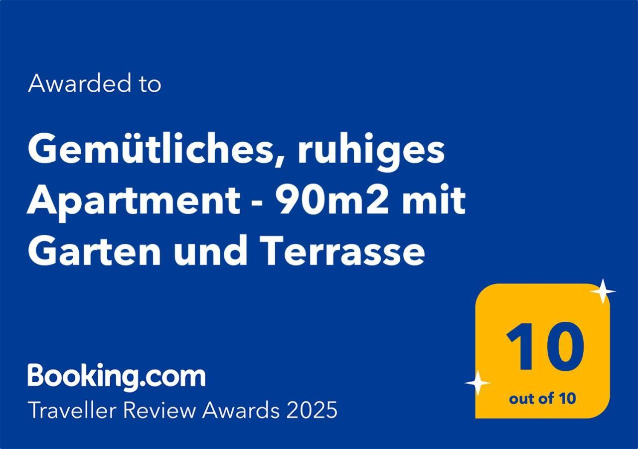 Gemuetliches, Ruhiges Apartment - 90M2 Mit Garten Und Terrasse Wiedeń Zewnętrze zdjęcie